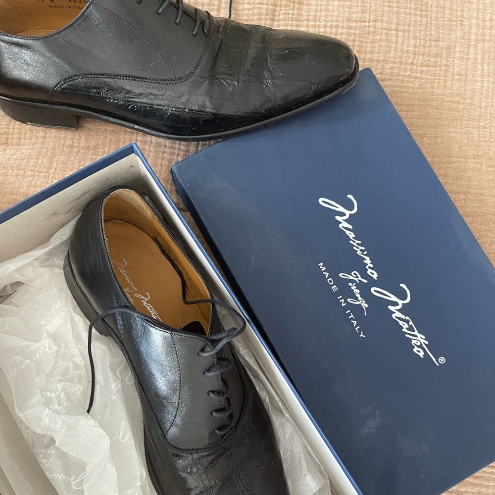 Massimo Matteo Firenge MADE IN ITALY Eel skin shoe